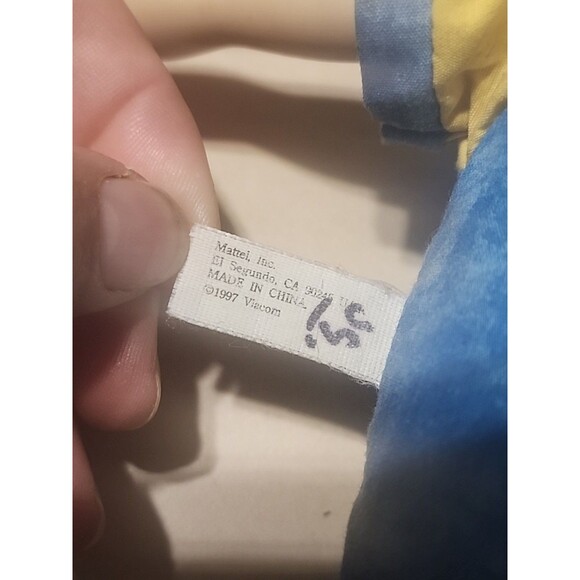 Rugrats Tommy Pickles 1997 Mattel Popsicle Face Plush Vinyl Doll Toy Nickelodeon - Picture 3 of 4